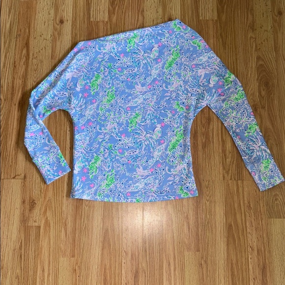 Lilly Pulitzer Sheera Top Off The Shoulder Size XS - Picture 3 of 6